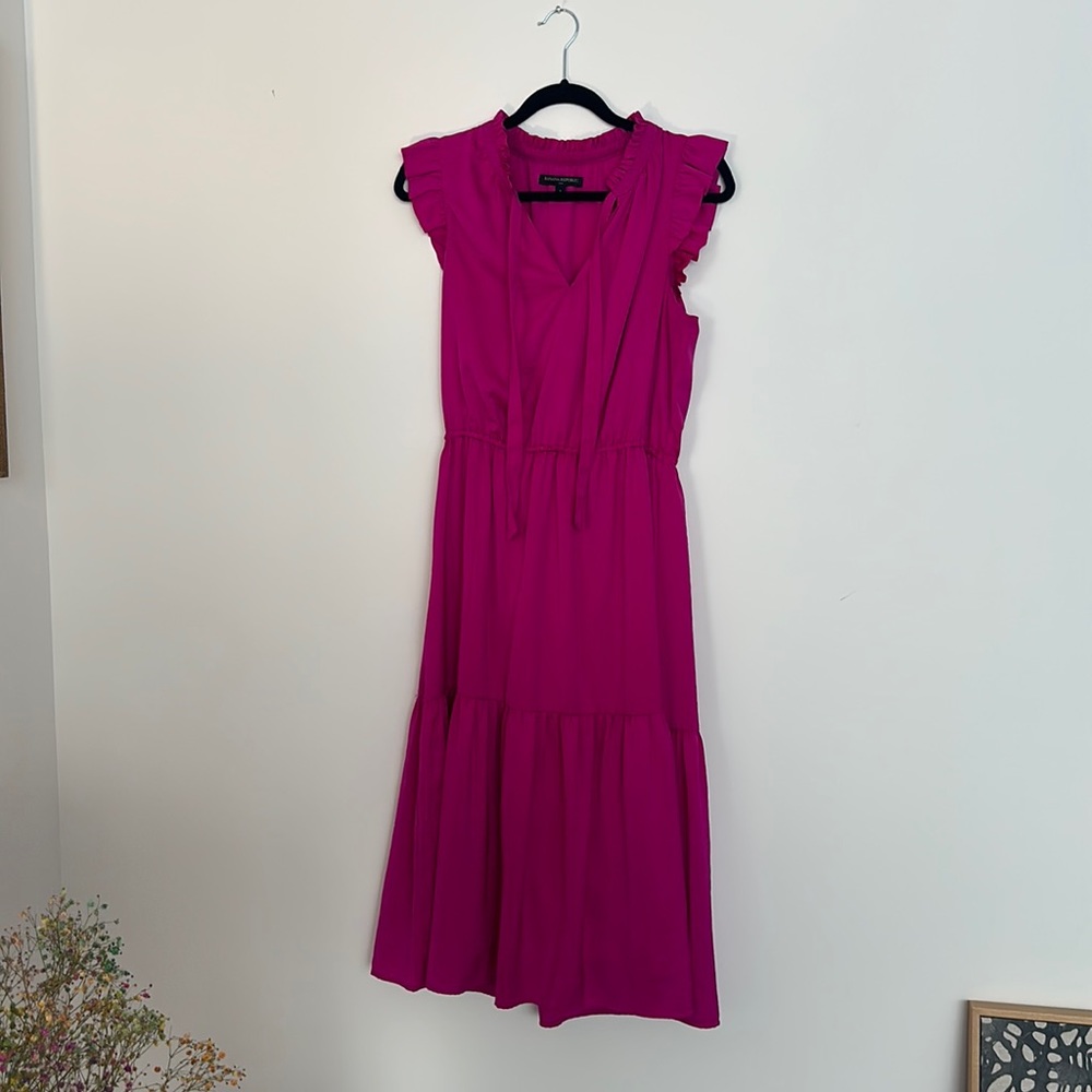 Banana Republic Magenta/Pink Long Dres